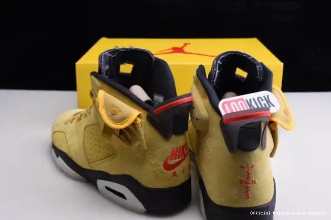 Official Maikesneakers 6 TRAVIS SCOTT YELLOW X AIR CN1084-300 JORDAN 0416